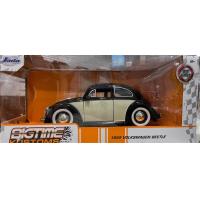 ราคา Jada 1959 Volkswagen Beetle Black Cream 1 24 scale Bigtime Kustoms (16430457416)