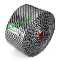 ราคา แถบเคฟล่ากันรอย แผ่นยางกันรอยแคฟล่า กันรอยบันได กันรอยท้ายรถ ยาว 3 เมตร กว้าง 2 ซม ม้วนเดียวติดบันไดได้ทั้ง 4 ข้าง (1292940981)