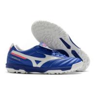 ราคา Mizuno Morelia AS Broken Nails TF Low Help Kangaroo Leather MD Men And Women Small Plum Youth Game Football Shoes (20480551864)