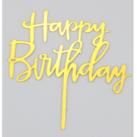 ราคา ป้ายปักเค้กวันเกิด ป้ายปักเค้กHBD (8870398650)