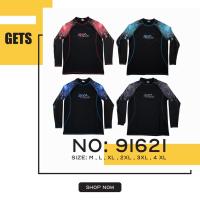 ราคา พร้อมส่ง เสื้อว่ายน้ำชายแขนยาว รหัส 91621 เสื้อแขนยาวกันUV ใส่เล่นน้ำ (20471785489)
