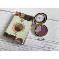ราคา Eyeshadow อายแชโดว์ทาตา 3 สี เนื้อใยไหม เนื้อแมท กลิตเตอร์ hojo ประกายชิมเมอร์ สีสวยมาก No 8015 (19988873884)