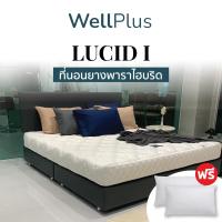 ราคา WellPlus ที่นอนยางพาราแท้ รุ่น Lucid III ยางพาราหนานุ่ม ที่นอน แถมฟรีหมอนหนุนสุขภาพ ส่งฟรี (16441925641)