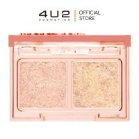 ราคา 4U2 FOR YOU TOO EYESHADOW ฟอร์ยูทู อายแชโดว์ 2ช่อง 1 8g (20478639605)