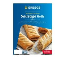 ราคา Greggs Sausage Rolls 427g Frozen Fresh Shipping (21242423807)