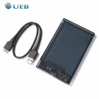 ราคา เคสฮาร์ดดิสก์แบบพกพาใส6TB 6GMbps สำหรับ SATA เอสเอสดี2 5นิ้วกล่อง HDD (17413521345)