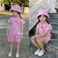 ราคา 0 9 Y ชุดเซ็ทเด็ก ชุดกะเหรี่ยงเด็ก ผ้าฝ้ายพื้นเมืองฟอกนุ่มสีชมพู (14449577555)