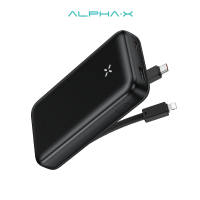 ราคา สินค้าใหม่ ALPHA X ALP10 05PD Powerbank 10000mAh Fast Charging PD20W สายเคเบิลในตัว I ประกันสินค้า 1 ปี (20480473773)