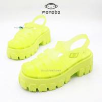 ราคา MONOBO NIPPON รองเท้ารัดส้นพื้นหนา สีซากุระ ยูซุ ไซส์ 5 8 (20535641709)