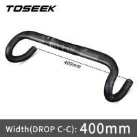 ราคา TOSEEK แฮนด์บาร์คาร์บอนสำหรับจักรยานเสือหมอบอะไหล่แฮนด์จักรยานเสือหมอบขนาด400 420 440มม สำหรับจักรยานเสือหมอบ (12136823503)