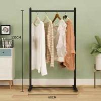 ราคา INTER HOME ราวตากผ้า แขวนเสื้อผ้า Coat Rack ราวแขวนเสื้อผ้า ราวตากผ้าอเนกประสงค์ ราว ยาว 100 120 150 เมตร พร้อมส่ง (10187481466)