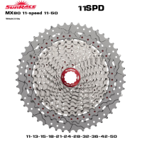 ราคา เฟืองจักรยานเสือภูเขา SUNRACE 11SPD รุ่น MX80 11 50T ตัว top (11328682423)