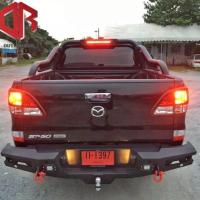 ราคา กันชนท้ายธันเดอร์ Thunder Rear Bumper กันชนท้าย OUTLANDER ออฟโรด มีไฟLED ไฟส่องป้ายทะเบียน พร้อมห่วงแดง แข็งแกร่ง ทนทาน เข้ม ดุ ออฟโรด (14890720467)