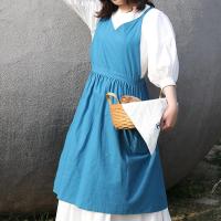 ราคา OMK ผ้ากันเปื้อนสไตล์นอร์ดิกผ้ากันเปื้อนร้านกาแฟผ้าฝ้ายผ้ากันเปื้อนกันน้ำสำหรับห้องครัวร้านดอกไม้งานศิลปะจิตรกรผ้ากันเปื้อนทำงาน (20917231906)