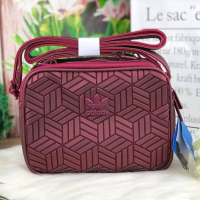 ราคา กระเป๋าสะพาย ADIDAS Originals 3D Mini Airliner Style Shoulder Bag ISSEY MIYAKE Style Shoulder Bag งานแบรนด์แท้ ทรงสวยสุดฮิต (18437119842)