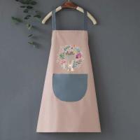 ราคา ผ้ากันเปื้อนครัว ผ้ากันเปื้อนผ้าฝ้าย ผ้ากันเปื้อนกันน้ำมัน สไตล์เกาหลี ผ้าหนา กระเป๋า ผ้ากันเปื้อนแฟชั่น ผ้ากันเปื้อนสำหรับทำอาหาร (11253453772)