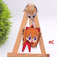 ราคา DUOJI พวงกุญแจการ์ตูนสองด้านพวงกุญแจอะนิเมะ Evangelion ที่ใส่พวงกุญแจอะนิเมะ Ayanami BOE Ikari Shkari Shkari พวงกุญแจรูปการ์ตูน (12247472785)