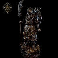 ราคา เทพเจ้ากวนอูปางยืนมังกรเทพเจ้ากวนอูปางบัญชาทัพขนาด16นิ้วของมงคลในบ้าน เสริมฮวงจุ้ย สายมู ของขวัญขึ้นบ (2008068570)