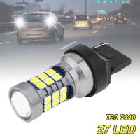 ราคา 12V T20 3030 SMD ไฟสัญญาณสีขาว สีเหลือง สีแดง7440 WY21W W21W หลอดไฟ Led ไฟถอยหลังเบรคไฟสำรอง (17185161050)