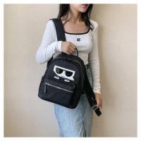 ราคา ส่งฟรี Karl Lagerfeld Nylon backpack กระเป๋าเป้ ลาย Karl ผ้าไนลอน สูง 12 นิ้ว แฟชั่น พรีเมียม เข้ากับทุกชุด สไตล์แบรนด์เนม ใช้ได้ทุกวัน เหมาะกับทุกเพศ (20907845379)