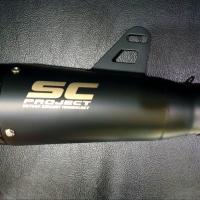 ราคา ปลายท่อ SC ทรง Moto GP ปากฉลาม สีดำ งานดี (18319946488)