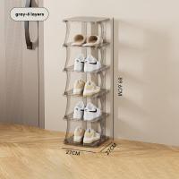 ราคา JJT กล่องเก็บของ ชั้นวางรองเท้า กล่องรองเท้า กล่องเก็บของแบบใส ประหยัดพื้นที่ ตู้รองเท้าเรียบง่าย กล่องพลาสติกกันฝุ่น ชั้นวางรองเท้า ชั้นวางรองเท้า ชั้นวางของ (19507125303)