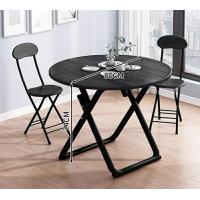 ราคา Elegant Style โต๊ะกลมพับเก็บได้ โต๊ะทานข้าว โต๊ะรัประทานอาหาร พับเก็บได้ ประหยัดพื้นที่ (13624540123)