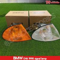 ราคา ไฟมุม ไฟมุมหน้า Bmw E46 1998 1999 2000 series 3 4ประตู ตาตก สีส้ม สีขาว ลดล้างstock DP ขายแยกดวง (19061068488)