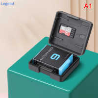 ราคา Lowest price Legend แบตเตอรี่เก็บข้อมูลป้องกันสำหรับ GoPro HERO 10 9 8 7 6 5 4สีดำ Xiaomi Yi Mijia (20037028658)