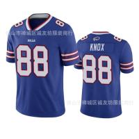 ราคา NFL Football Jersey Bills 88 Red Buffalo Bills Dawson Knox Jersey (19349073077)