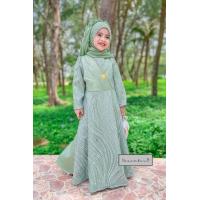 ราคา ชุดเด็กมุสลิมหญิงชุดเดรสคุณหนูแต่งกริตเตอร์ ชุดเดรสเด็กผู้หญิงอิสลาม ชุดเดรสเด็กผู้หญิงมุสลิม เดรสเด็กน่ารัก เนื้อผ้าซาร่า (19923927524)