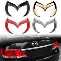ราคา Evil M Logo Emblem Badge Decal for Mazda All Model Car Body Rear Trunk Decal Sticker Nameplate Decor Accessories (18481190282)