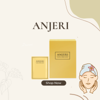 ราคา แผ่นมาสก์หน้า ANJERI FACIAL MASK Gold แบบ1 กล่อง แถม มาส์กหน้า 1 ซอง สูตรทองคำ (12605788760)