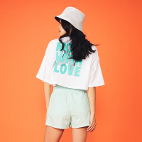 ราคา WARRIX เสื้อครอป Warrix X Bunka Oversize Crop Top Move with Love WA 232TRWCL02 (20698700246)