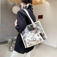 ราคา กระเป๋าผู้หญิงใส กระเป๋าถือแบบใส ทำงาน กันน้ำ กระเป๋าถือ กระเป๋าทรงสี่เหลี่ยมมีหูหิ้วสะพายไหล่ กระเป๋าถือแม่ กระเป๋าถือแม่และเด็ก (20612128513)