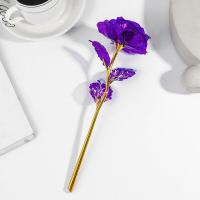 ราคา Houseeker ดอกไม้ประดิษฐ์24K ดอกกุหลาบสีทองของขวัญวันวาเลนไทน์สบู่ดอกกุหลาบดอกไม้ฟอยล์ตกแต่งบ้านกุหลาบปลอม (14032976234)