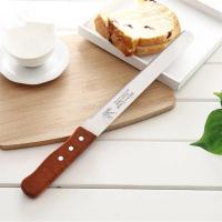 ราคา มีดหั่นขนมปัง หั่นเค้ก 12 นิ้ว ฟันเลื่อยละเอียด ฟันถี่ ด้ามจับไม้ (15786243190)