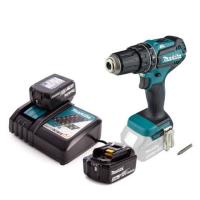 ราคา Makita DHP458RFE สว่านกระแทกไร้สาย พร้อมแบต 3 0ah และแท่นชาร์จ (13461837851)