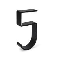 ราคา ตะขอแขวนตั้งโต๊ะแบบพกพาสีขาวดำตะขอแขวนขอบโต๊ะสำนักงานกระเป๋าเป้สะพายหลังขวดน้ำที่วางหูฟัง (21107594997)