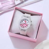 ราคา นาฬิกาเด็กผู้หญิงลาย Hello Kittyซิลิโคนเรืองแสง Jam Tangan Anak Perempuan น่ารัก LED การ์ตูนนาฬิกาน่ารัก (19958386398)