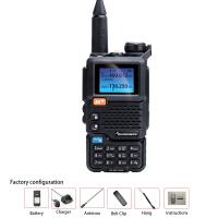 ราคา Quansheng UV5Rplus Full Band Aviation Band Hand Held Outdoor Automatic One Button Frequency Matching Go On Road Tr (20344461710)