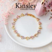 ราคา สร้อยข้อมือทอง24kฝังเพชรสวิส สร้อยข้อมือทองเพชรรอบ ดูดี เหมือนมาจากร้านเพชร พร้อมส่ง ลายเพชรรอบขอบเรียบพลอยนพเก้า (14410650221)