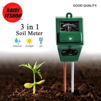 ราคา เครื่องวัดค่า PH ในดิน ความเป็นกรด ด่าง ความชื้น และความสว่าง 3 in 1 Soil PH Meter (6327178231)