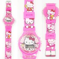ราคา Hello Kitty นาฬิกาเด็ก นาฬิกาคิตตี้ มีไฟมีเสียง นาฬิกาเด็กผู้หญิง ลายการ์ตูน โพนี่ lol kitty เด็กหญิง ดิจิตอล RC120 (6494166894)
