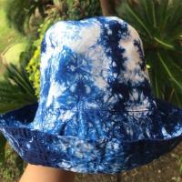 ราคา หมวกบัคเก็ต มัดย้อมชุ่มคราม ผ้าฝ้าย งานแฮนด์เมด มีบริการเก็บเงินปลายทางสินค้าพร้อมส่ง (12063036755)