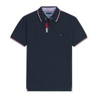 ราคา COD เก็บเงิน TOMMY ใหม่ฤดูร้อนผู้ชายแขนสั้นเสื้อโปโลผ้าฝ้าย100 Fortable แขนสั้นเสื้อยืด (16547383877)