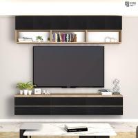 ราคา Good Idea Outlet ชั้นวางทีวี พร้อมตู้วางของ FIT IN สไตล์ โมเดิร์น มินิมอล รุ่น BELLA ขนาด 2 4 เมตร (21006401724)