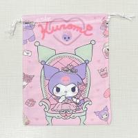 ราคา ถุงผ้าหูรูด ลายการ์ตูน ใบใหญ่ 26x30cm (16439926491)