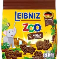 ราคา Leibniz zoo มีให้เลือก4รสชาติ Original butter biscuits Cocoa Jungle Milk Honey Spelt Oats ขนาด100 กรัม (10834226746)