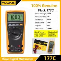 ราคา Fluke 177C True RMS มัลติมิเตอร์แบบดิจิทัลที่มีแบล็คไลท์ความต้านทาน50เมกะโอห์มแรงดันไฟฟ้า1000V Ac dc10A AC กระแสไฟฟ้า DC (20469002255)